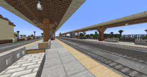 Ashfield Regional Train Station platforms