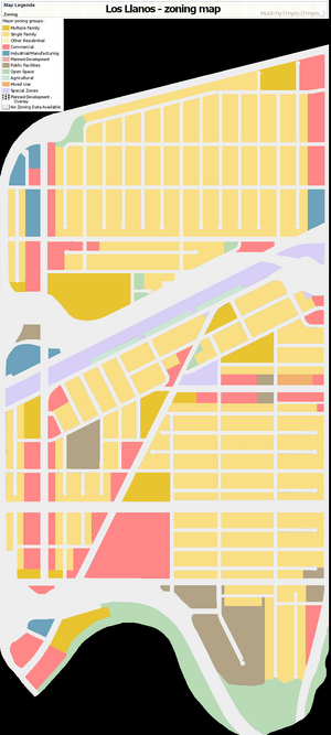 Los Llanos Zoning Map.png